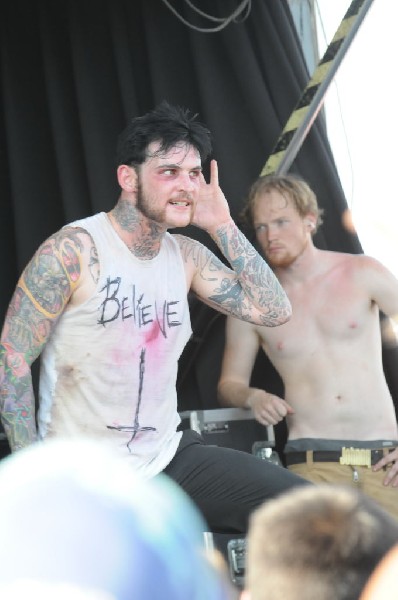 Aiden at Warped Festival, San Antonio, Texas