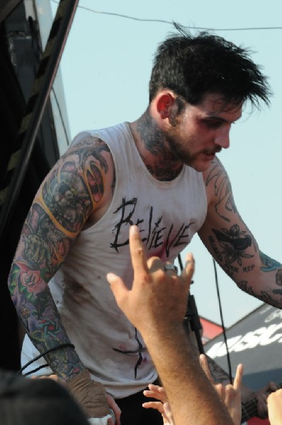 Aiden at Warped Festival, San Antonio, Texas