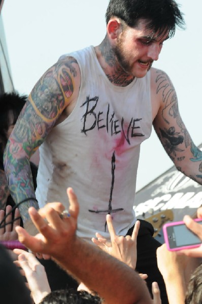 Aiden at Warped Festival, San Antonio, Texas