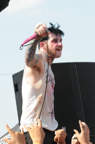 Aiden at Warped Festival, San Antonio, Texas