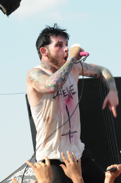 Aiden at Warped Festival, San Antonio, Texas