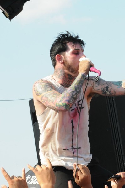 Aiden at Warped Festival, San Antonio, Texas