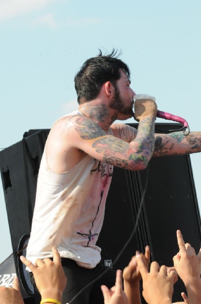 Aiden at Warped Festival, San Antonio, Texas