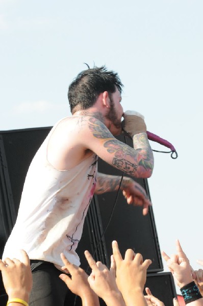 Aiden at Warped Festival, San Antonio, Texas