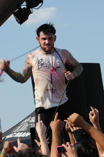 Aiden at Warped Festival, San Antonio, Texas