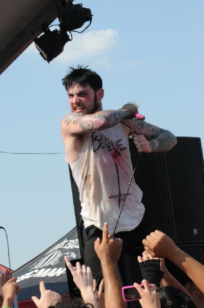 Aiden at Warped Festival, San Antonio, Texas