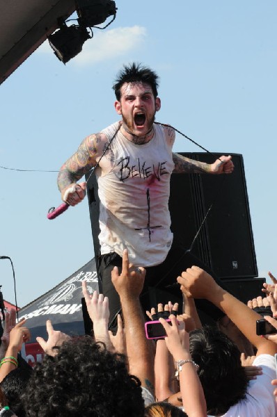 Aiden at Warped Festival, San Antonio, Texas