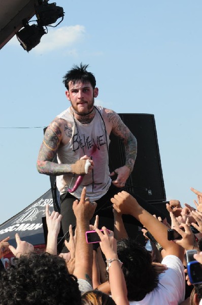 Aiden at Warped Festival, San Antonio, Texas