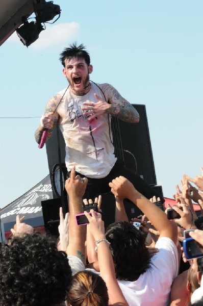 Aiden at Warped Festival, San Antonio, Texas