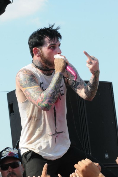 Aiden at Warped Festival, San Antonio, Texas