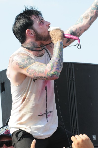 Aiden at Warped Festival, San Antonio, Texas