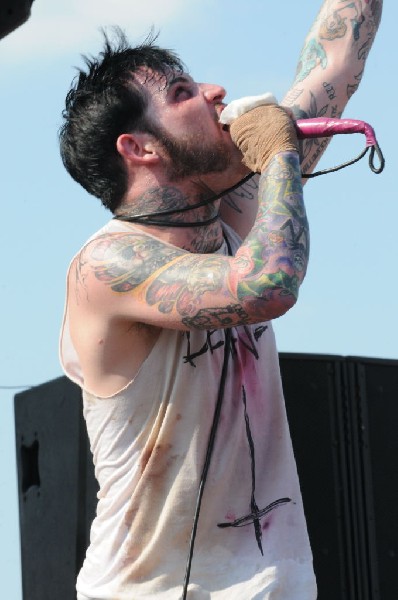 Aiden at Warped Festival, San Antonio, Texas