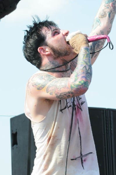 Aiden at Warped Festival, San Antonio, Texas