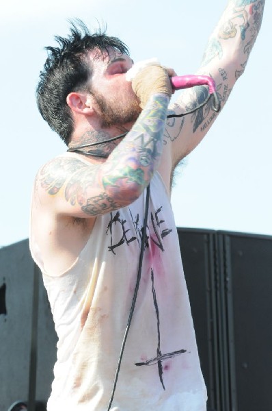 Aiden at Warped Festival, San Antonio, Texas