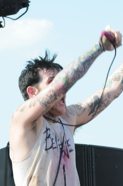 Aiden at Warped Festival, San Antonio, Texas