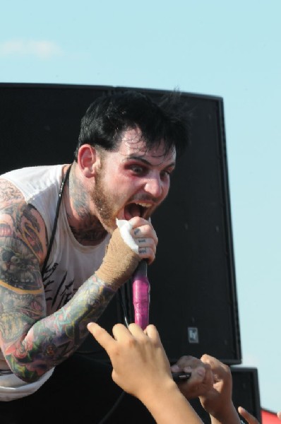 Aiden at Warped Festival, San Antonio, Texas