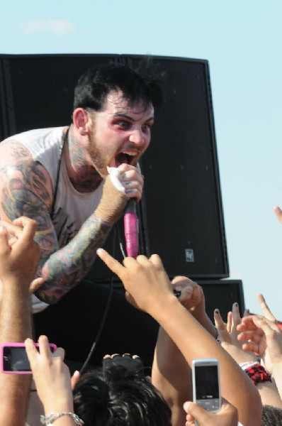 Aiden at Warped Festival, San Antonio, Texas