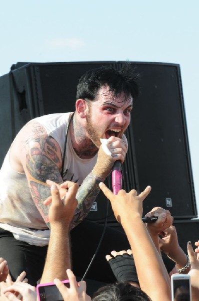 Aiden at Warped Festival, San Antonio, Texas