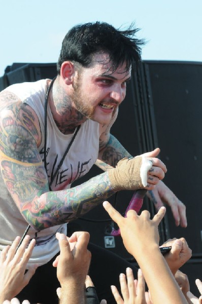 Aiden at Warped Festival, San Antonio, Texas