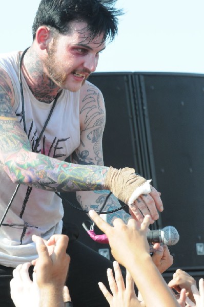 Aiden at Warped Festival, San Antonio, Texas