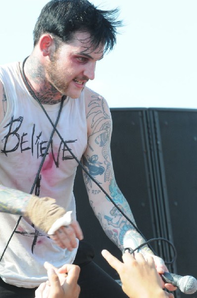 Aiden at Warped Festival, San Antonio, Texas