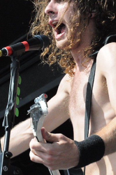Airbourne at the Mayhem Festival Verizon Wireless Amphitheater