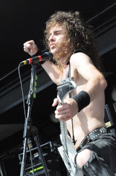 Airbourne at the Mayhem Festival Verizon Wireless Amphitheater