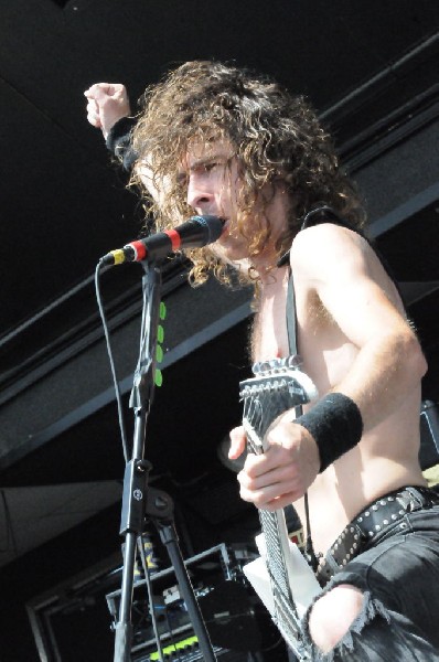 Airbourne at the Mayhem Festival Verizon Wireless Amphitheater
