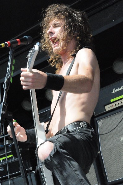 Airbourne at the Mayhem Festival Verizon Wireless Amphitheater