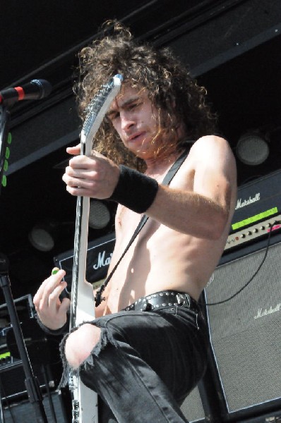 Airbourne at the Mayhem Festival Verizon Wireless Amphitheater