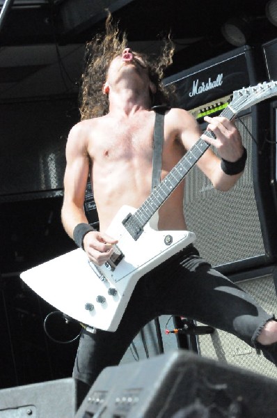 Airbourne at the Mayhem Festival Verizon Wireless Amphitheater