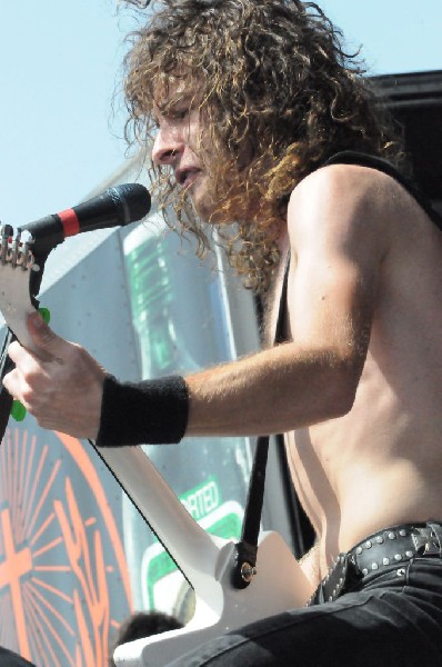 Airbourne at the Mayhem Festival Verizon Wireless Amphitheater