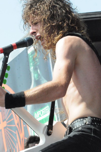 Airbourne at the Mayhem Festival Verizon Wireless Amphitheater