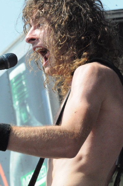 Airbourne at the Mayhem Festival Verizon Wireless Amphitheater