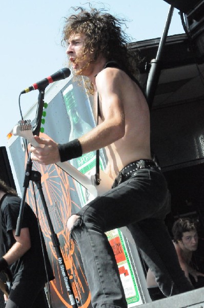 Airbourne at the Mayhem Festival Verizon Wireless Amphitheater