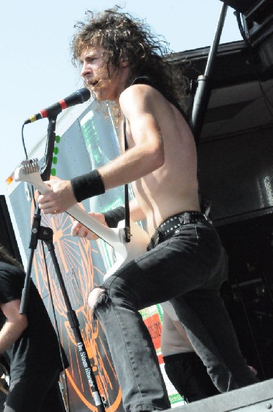 Airbourne at the Mayhem Festival Verizon Wireless Amphitheater