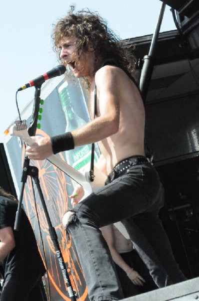 Airbourne at the Mayhem Festival Verizon Wireless Amphitheater