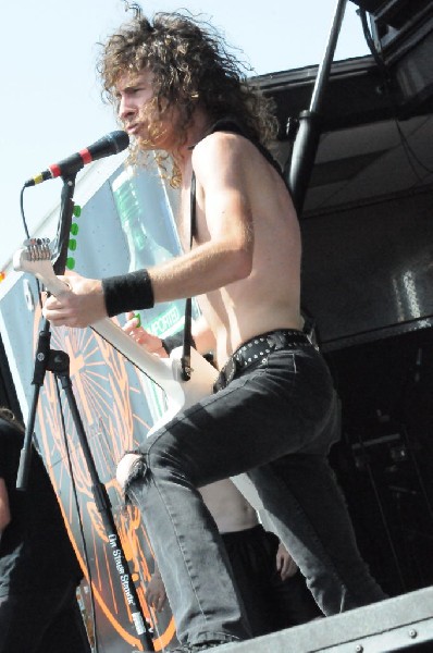 Airbourne at the Mayhem Festival Verizon Wireless Amphitheater