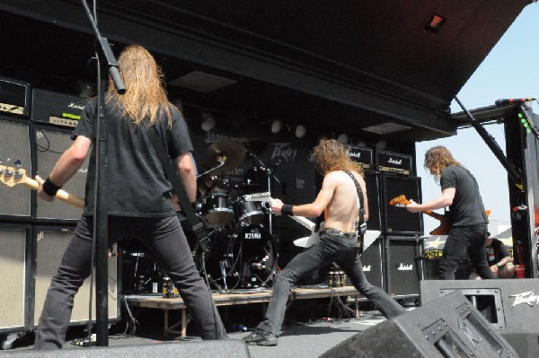 Airbourne at the Mayhem Festival Verizon Wireless Amphitheater