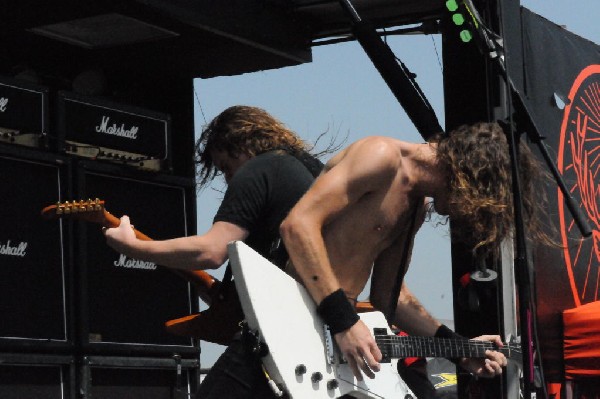Airbourne at the Mayhem Festival Verizon Wireless Amphitheater