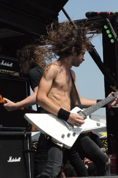 Airbourne at the Mayhem Festival Verizon Wireless Amphitheater