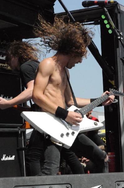 Airbourne at the Mayhem Festival Verizon Wireless Amphitheater