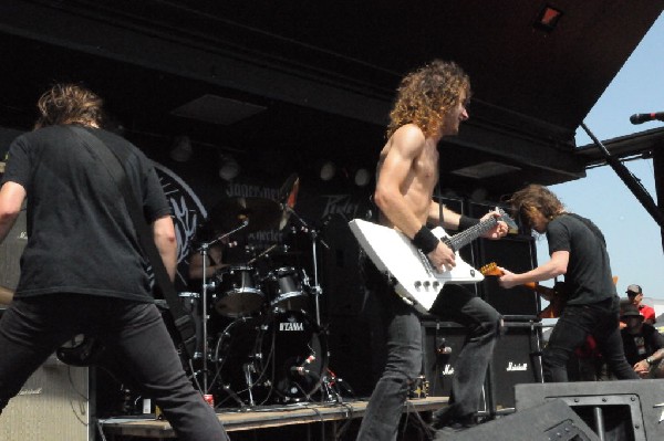 Airbourne at the Mayhem Festival Verizon Wireless Amphitheater