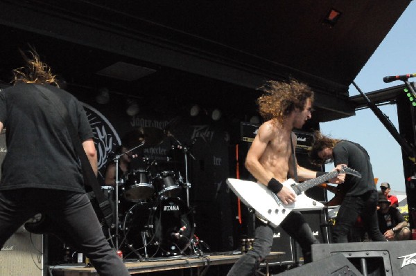 Airbourne at the Mayhem Festival Verizon Wireless Amphitheater