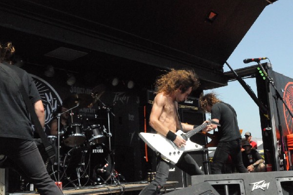 Airbourne at the Mayhem Festival Verizon Wireless Amphitheater