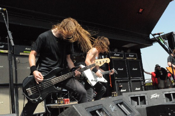 Airbourne at the Mayhem Festival Verizon Wireless Amphitheater