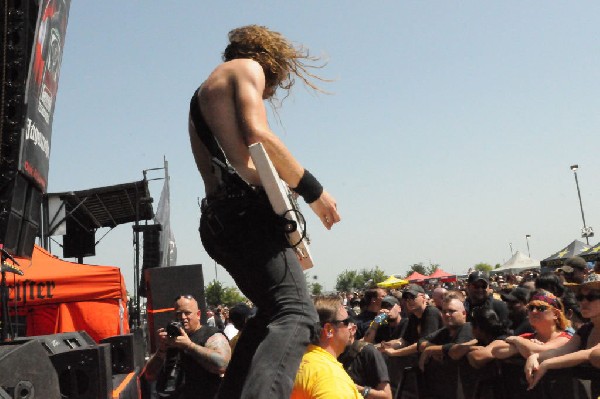 Airbourne at the Mayhem Festival Verizon Wireless Amphitheater