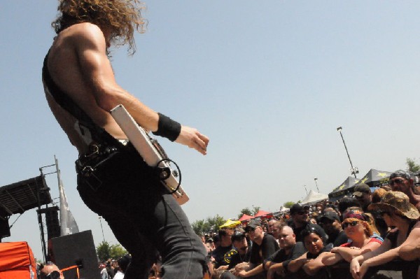 Airbourne at the Mayhem Festival Verizon Wireless Amphitheater