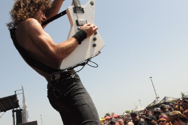 Airbourne at the Mayhem Festival Verizon Wireless Amphitheater