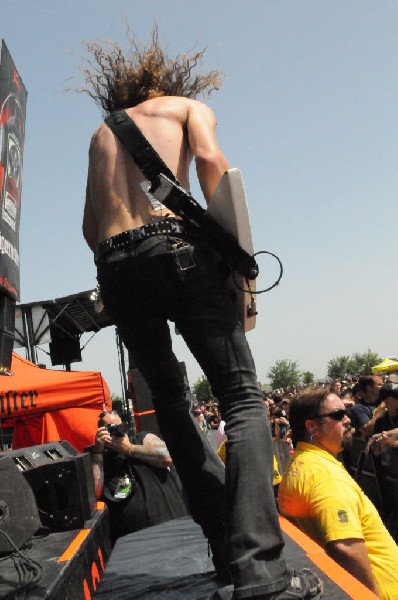 Airbourne at the Mayhem Festival Verizon Wireless Amphitheater